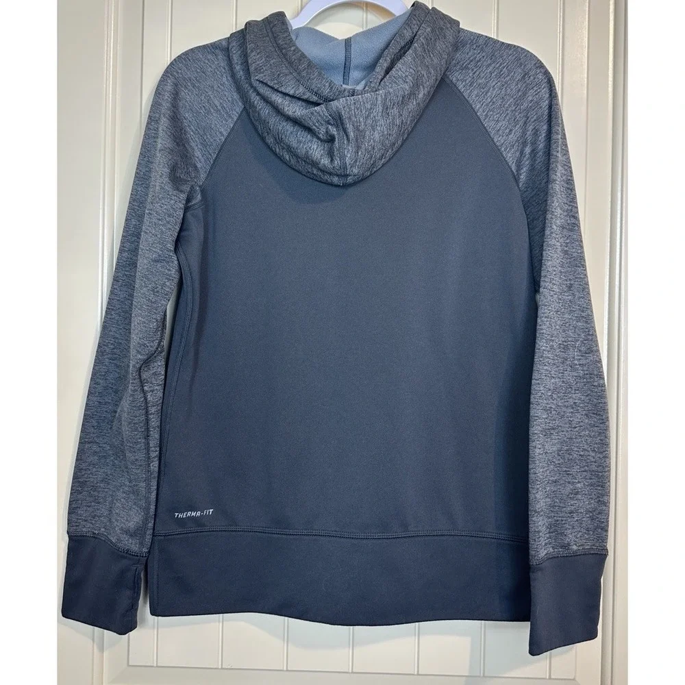 Nike Therma Fit womens gray hoodie sweatshirt hoodie OU‎ Oklahoma Sooners sz M